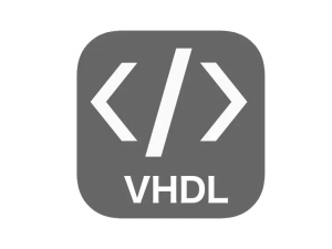 VHDL program logo