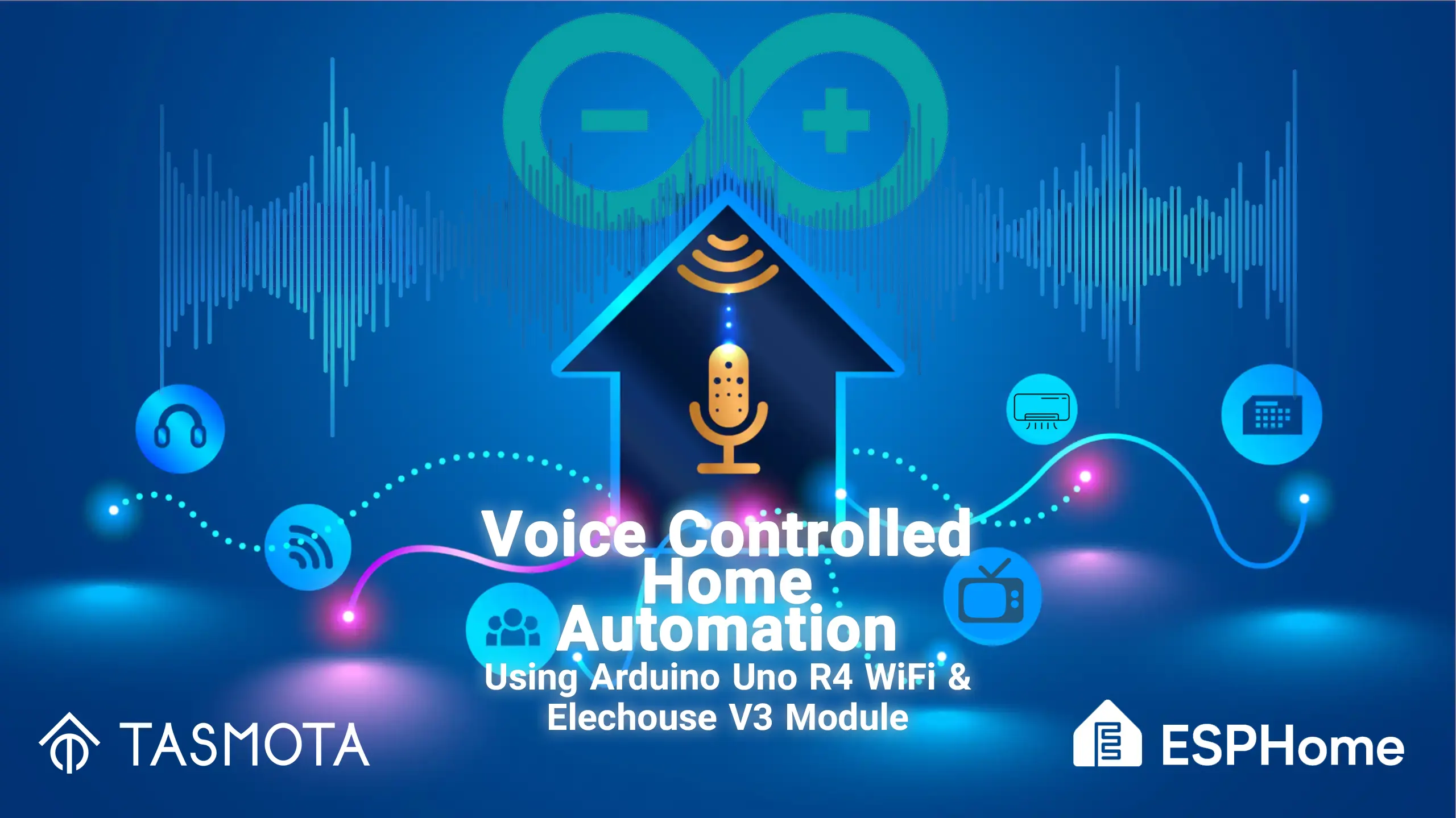 Voice controlled home automation using Arduino