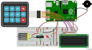 Raspberry pi door lock