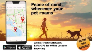 Animal Tracking Network mobile app. with esp32 & lora