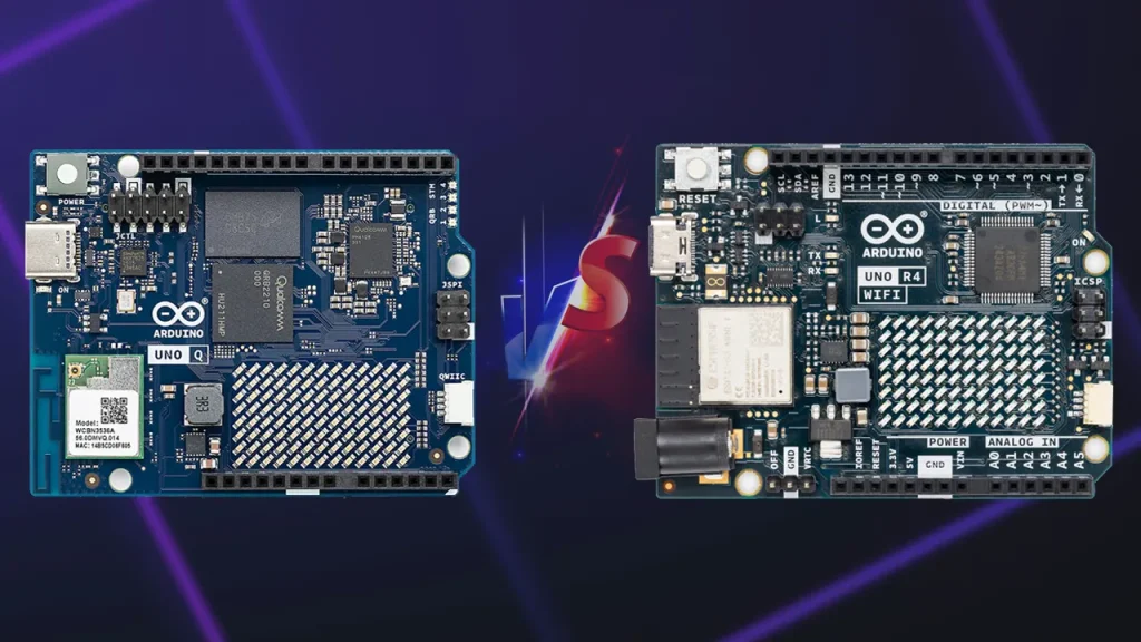 Arduino UNO Q vs Arduino UNO R4 