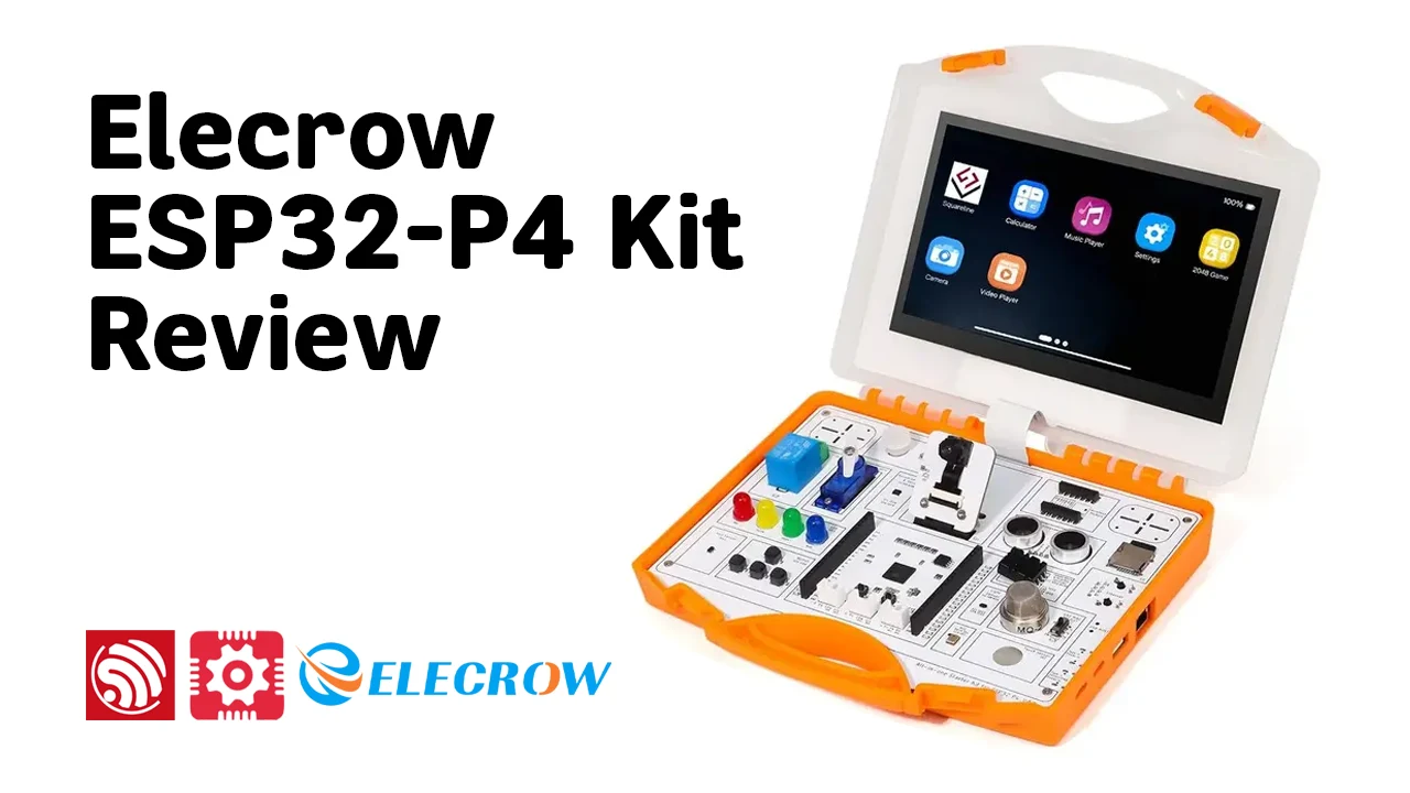 Elecrow-ESP32-P4-Kit review - siqma blog