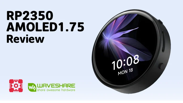 Waveshare RP2350 AMOLED 1.75 review banner